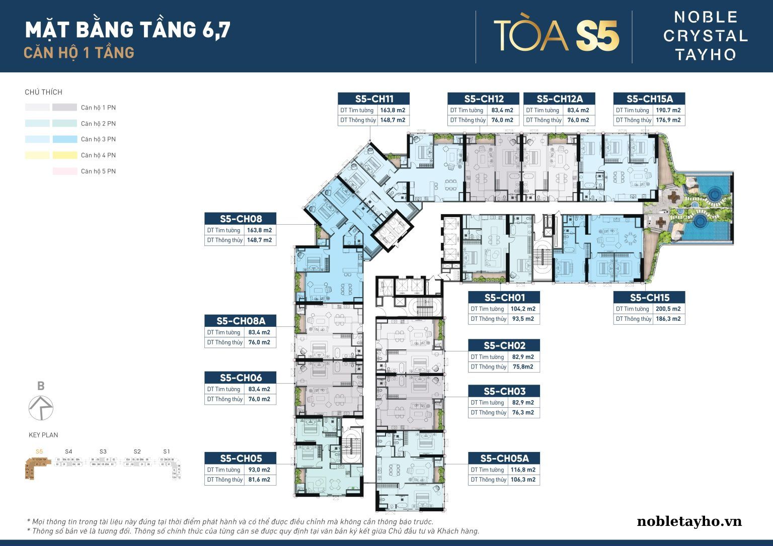 Bán chung cư, Sky Villas Noble Crystal Tây Hồ, bảng giá Noble Crystal Tây Hồ trực tiếp chủ đầu tư chi tiết tại đây!